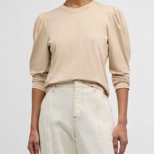 Frame Draped Knit Femme Tee